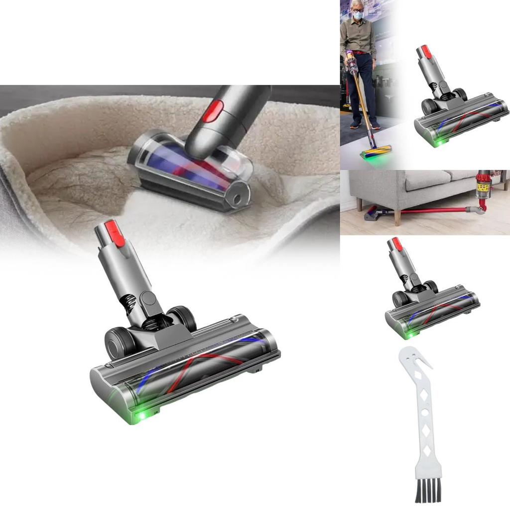 For Dyson V10 V12 Slim Soft Rollers Vacuum Cleaner Floor Brush With Manual Control For Home Use