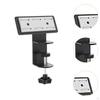 Desk Mount Clamp for Power Strip,Removable,Cable Organizer Edge,Clamp On Strip Holder