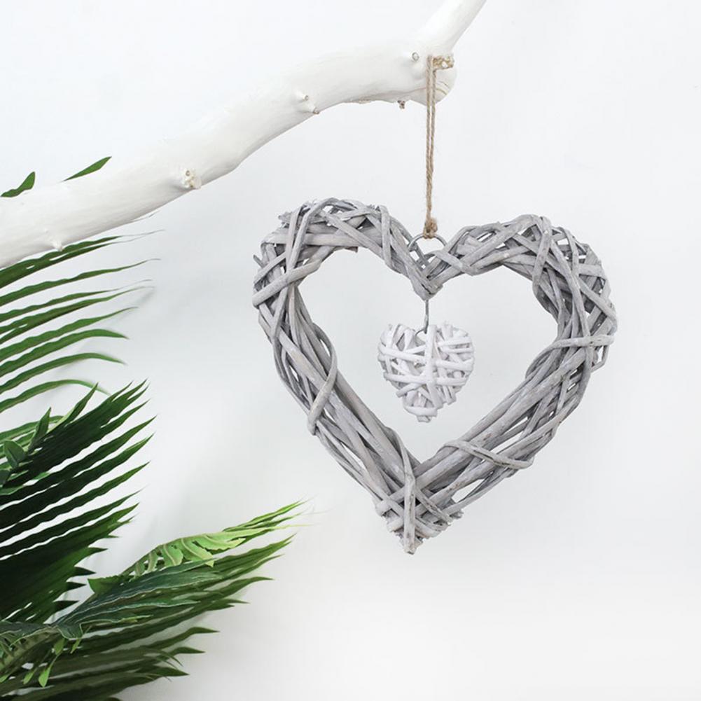 Convenient Heart Ornament Lightweight Window Hanging Pendant Creative Ornamental Decorative Heart Shape Chic Pendant