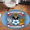Coventry City Football Club (1) Round Office Rug Decorative Floor Rug for Office Bedroom Living Room and Home Space