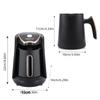SOKANY Máquina Cafetera Eléctrica para Café Turco con Cafetera de 250ml para 1 Taza Cafetera Espresso para una Sola Porción Calefacción de 600W