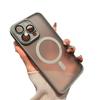 Matte TPU Magnetic Phone Case IPhone 16 Pro Max 15 With Lens Protection Shockproof Full Cover