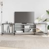 VidaXL TV Cabinet Sonoma Grey 203x37x50 Cm Engineered Wood 837610