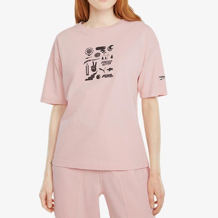 Puma (WMNS) DOWNTOWN GRAPHIC Tee Women's 533050-36
