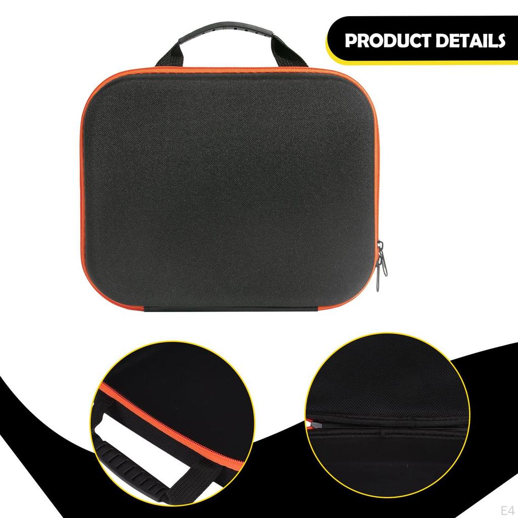 Electric Drill Carry Case Carrying Shockproof Smooth Zipper EVA Tool Bag Box for Pliers