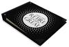 Darling Souvenir Black Blur Light Printed Hardbound Cover Personalized Guestbook For Retirement Party Guest Sign In-9 x 12
