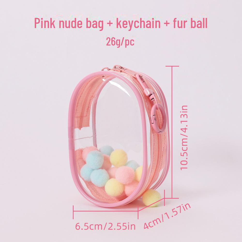 

Прозрачная сумка для ходьбы из ПВХ Pop Mart Baby для демонстрации и хранения в слепых коробках