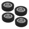 4PCS RC Car Wheel Tire Original Rubber and Plastic RC Toy Car Tyre for MN78 RC Cars 112