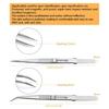 Portable Soldering Tweezer Diamond Pick up Tweezers for Gemstone DIY Crafting