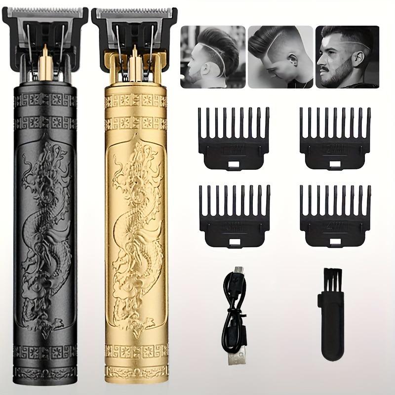 Vintage T9 Electric Cordless Hair Cutting Machine Professional Hair Barber Trimmer For Men Clipper Beard Shaver Holiday Gift