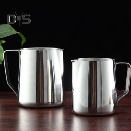 Temperature Sense Milk Frothing Pitcher Large Capacity Stainless Steel Food-grade Milk Latte Cup