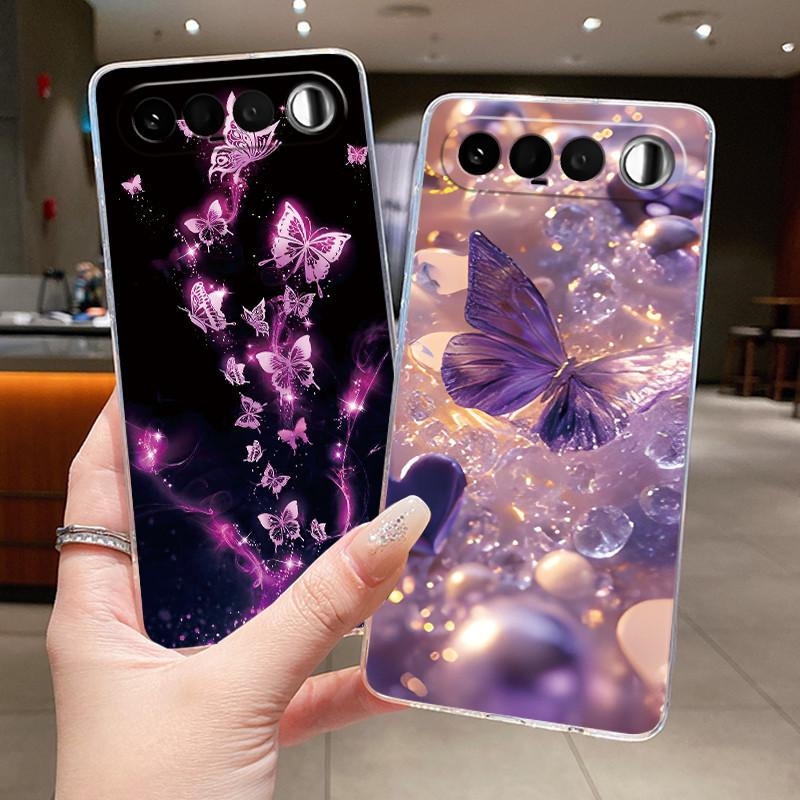 Phone Case For Realme 16 5G Fundas Capa Butterfly Bow Protective Casing Transparent Soft Silicone TPU Cover Coque