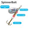 Jig Spinner Bait Kit With Tackle Box 3g Rotating Spinner For Pike Salmon Sea Fishing Wobbler Trolling Hard Surface Topwater Lure