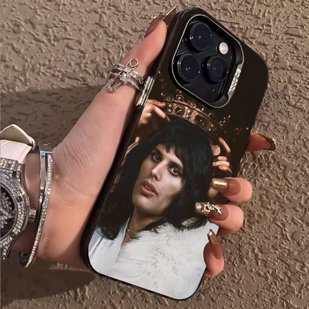 

F-Freddie M-Mercury Phone Case for iPhone 17,16,15,14,13,12,11,Pro,X,Xs,Max,Plus Shockproof Cover iPhone13PRO