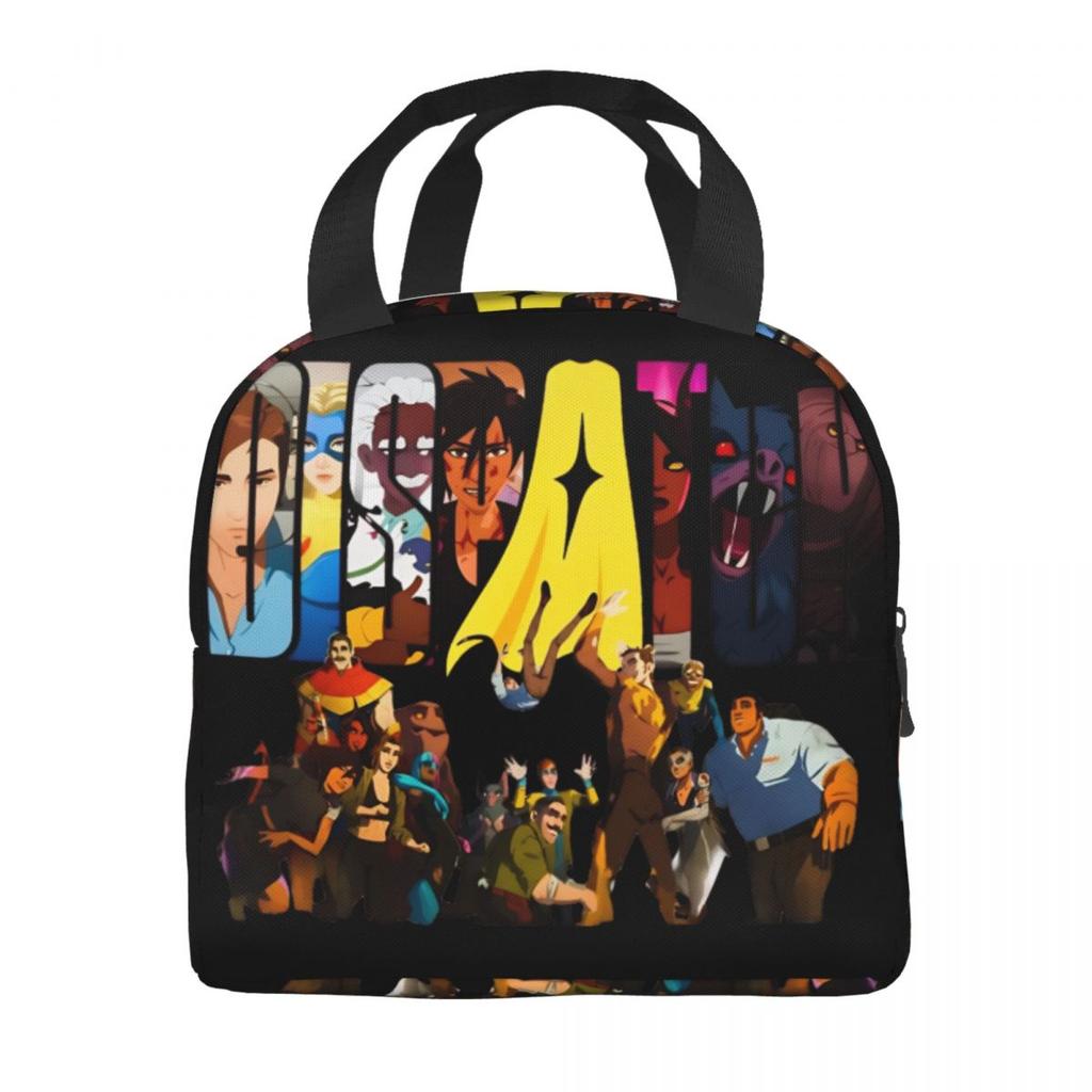 Blonde Blazer Dispatch Thermal Insulated Lunch Bag for Work Portable Food Bag Container Thermal Cooler Lunch Boxes