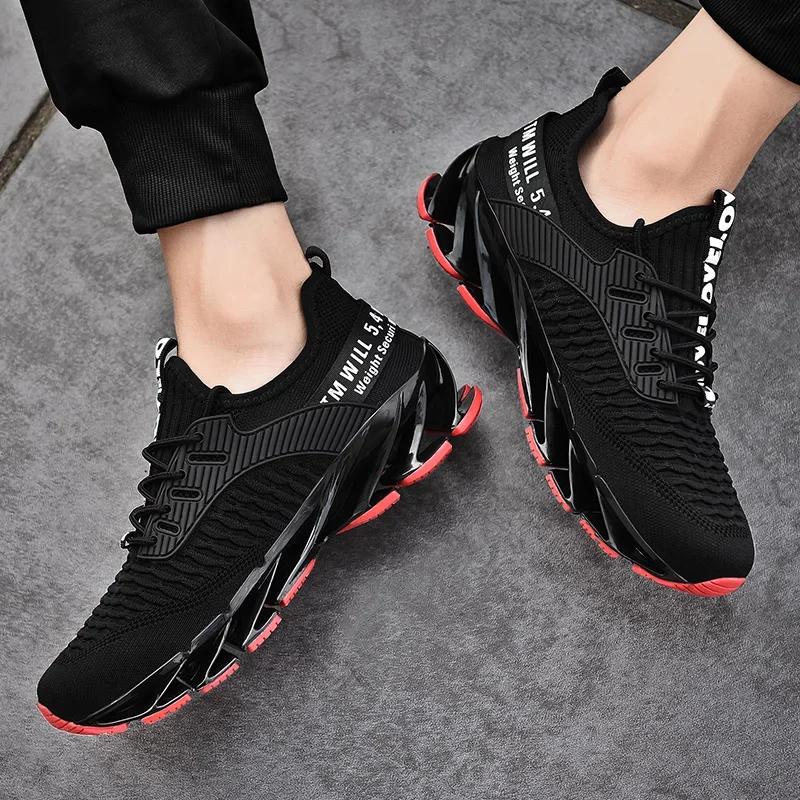 Fashion Lightweight Men's Running Shoes Comfortable Breathable Mesh Sneakers Men's Casual Shoes Breathable Mesh Shoes Tênis
