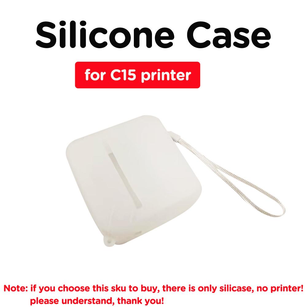 Mini Portable Thermal Printer Bluetooth Compatible iPhone Android, 58mm Paper Instant Pocket Printer for Pos, Labels Receipts