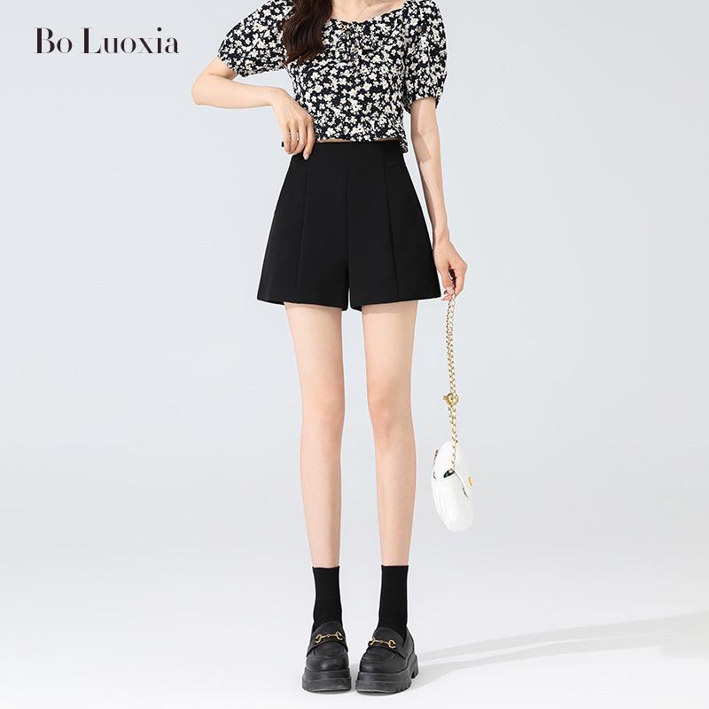 

Women s 2024 Summer High-Waisted White A-Line Casual Wide-Leg Bootcut Shorts 2XL