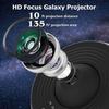 1Pc Night Light Galaxy Projector Starry Sky Projector 180° Rotate Planetarium Lamp for Kids Bedroom Valentines Day Gift Wedding Deco