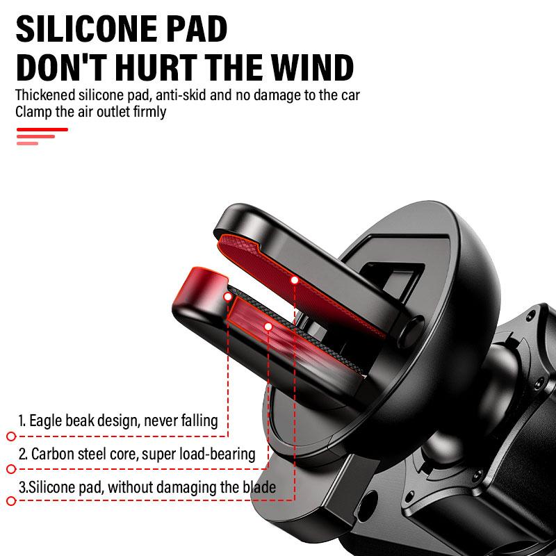 Gravity Car Phone Holder for Car Phone Holder Air Vent Clip Car Styling For Mercedes Benz AMG GLE GLS GLC CLA GLB ML C500 C200 C300 W204 W206 W205