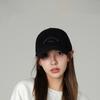 Cotton Baseball Stylish Cap With Sun Protection Round Top And Curved Brim For Seasons All