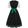 Bavarian Women's Oktoberfest Costume - Halloween Carnival Dungaree Set