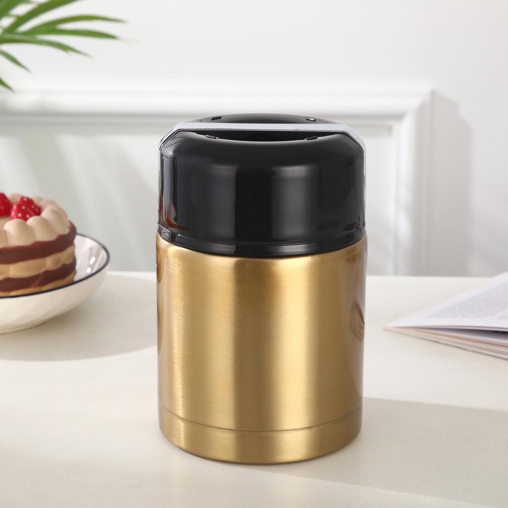 Food Grade Liner Vacuum Insulated Food Jar Detachable Handle Portable Thermal Container for Kid School Lunch Box Thermos  ODM