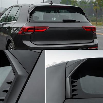 Car Rear Windows Side Spoiler Wing Diffuser Trim For VW Golf 8 MK8 GTI GTD TSI TDI - Car Parts-A87Q