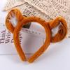 Plush Make Up Wash Face Women Hair Band Korean Style Head Hoop Hair Accessories Tiger Ear Headband