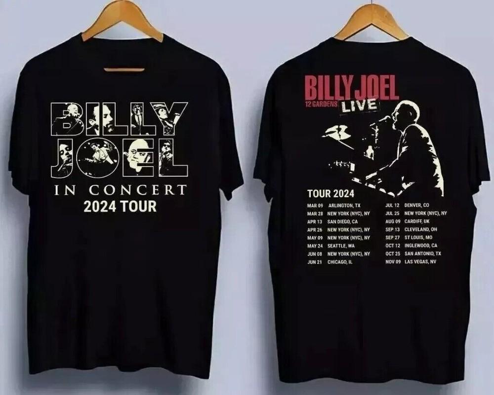 Billy Joel In Concert Music Tour 2024 T-shirt N281014 Unisex T-Shirt XXL