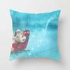 Santa Claus Christmas Pillow Set Sofa Gift Home Decoration Pillow Case Christmas Gift Pillow Case