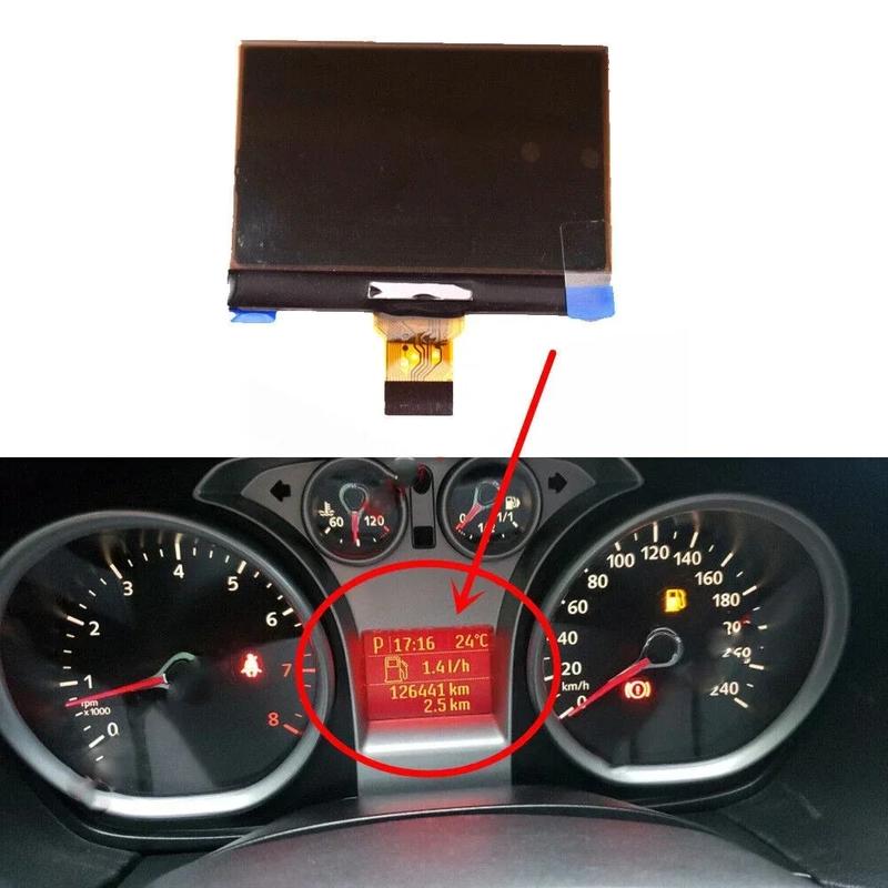 1pc LCD Display Display For Ford Focus 2008-2011 For C-Max 2007-2010 Galaxy Kuga Dashboard Instrument Cluster Pixel Missing