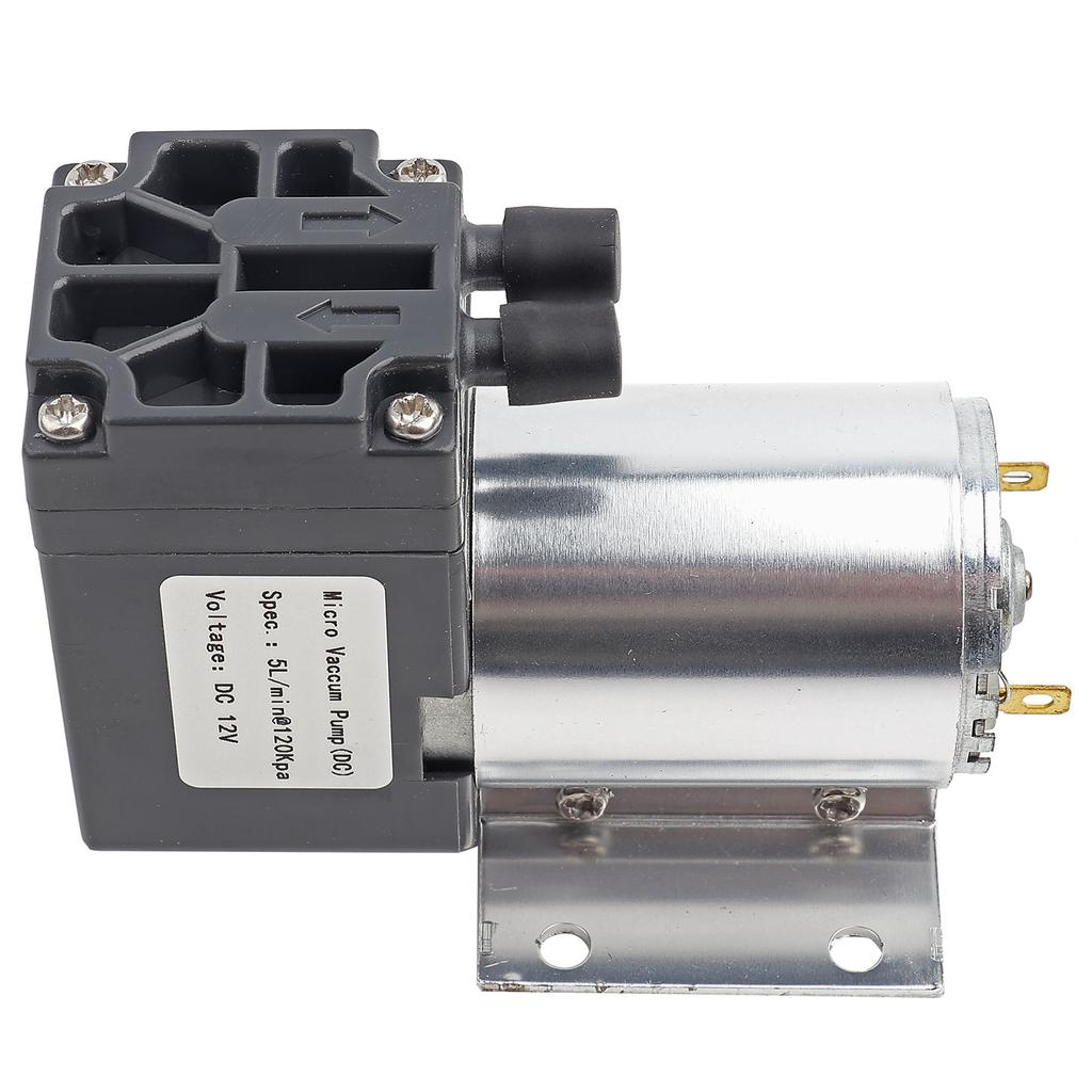 DC 12V 5L/min 120kPa Mini Vakuumpumpe Unterdruck Saugförderung Mit Halter