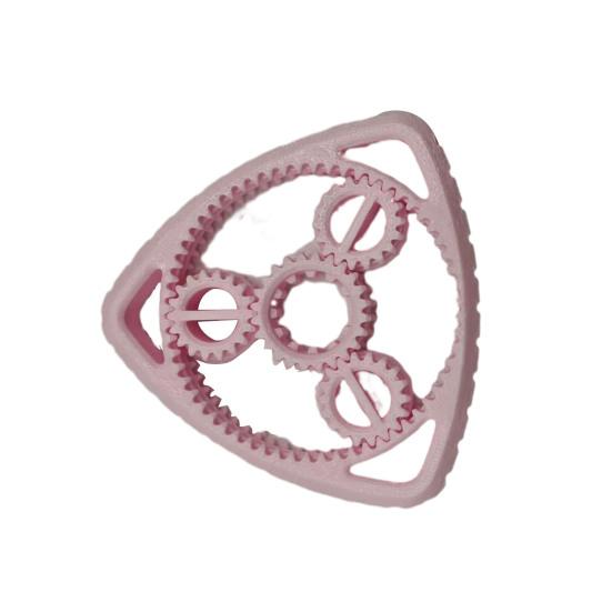 

3D Printed Triangle Fidget Spinner Stress Anxiety Relief Interlocking Gear Fingertip Toy Home Office Worker Relaxation Spinning Gear Desk