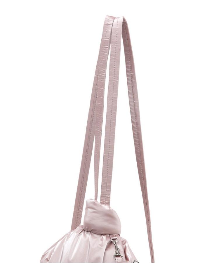 Athe Vanessabruno [Bonbon] Light Pink Glossy Shoulder Bag & Backpack M Aaba5E131P1