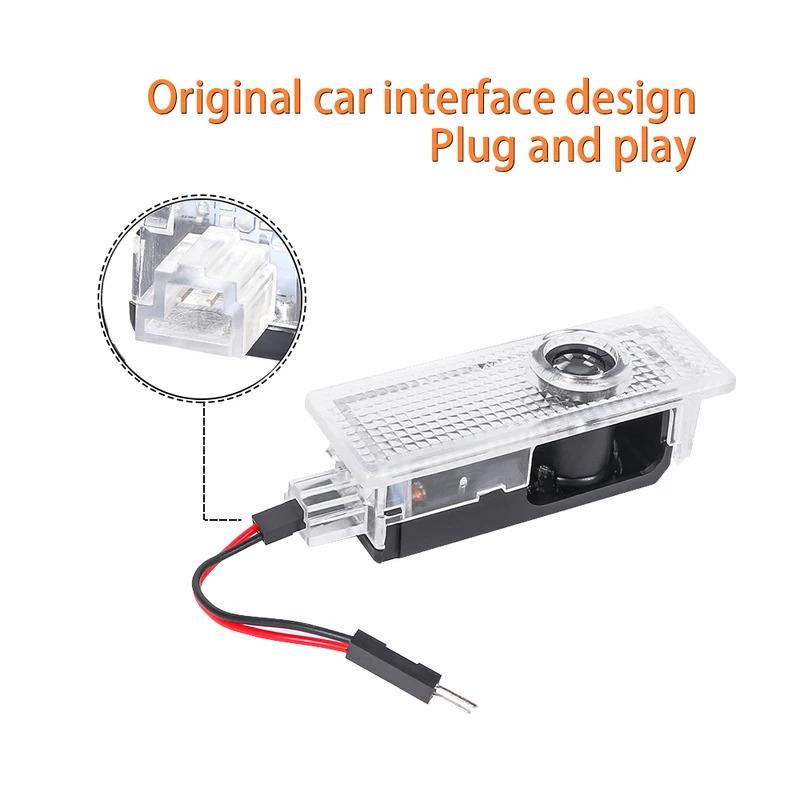 LED Car Door Welcome Logo Projector Light Accessories For Land Rover Range Rover 3 4 L322 L405 L551 2010 - 2022 2016 2017 2018 C4
