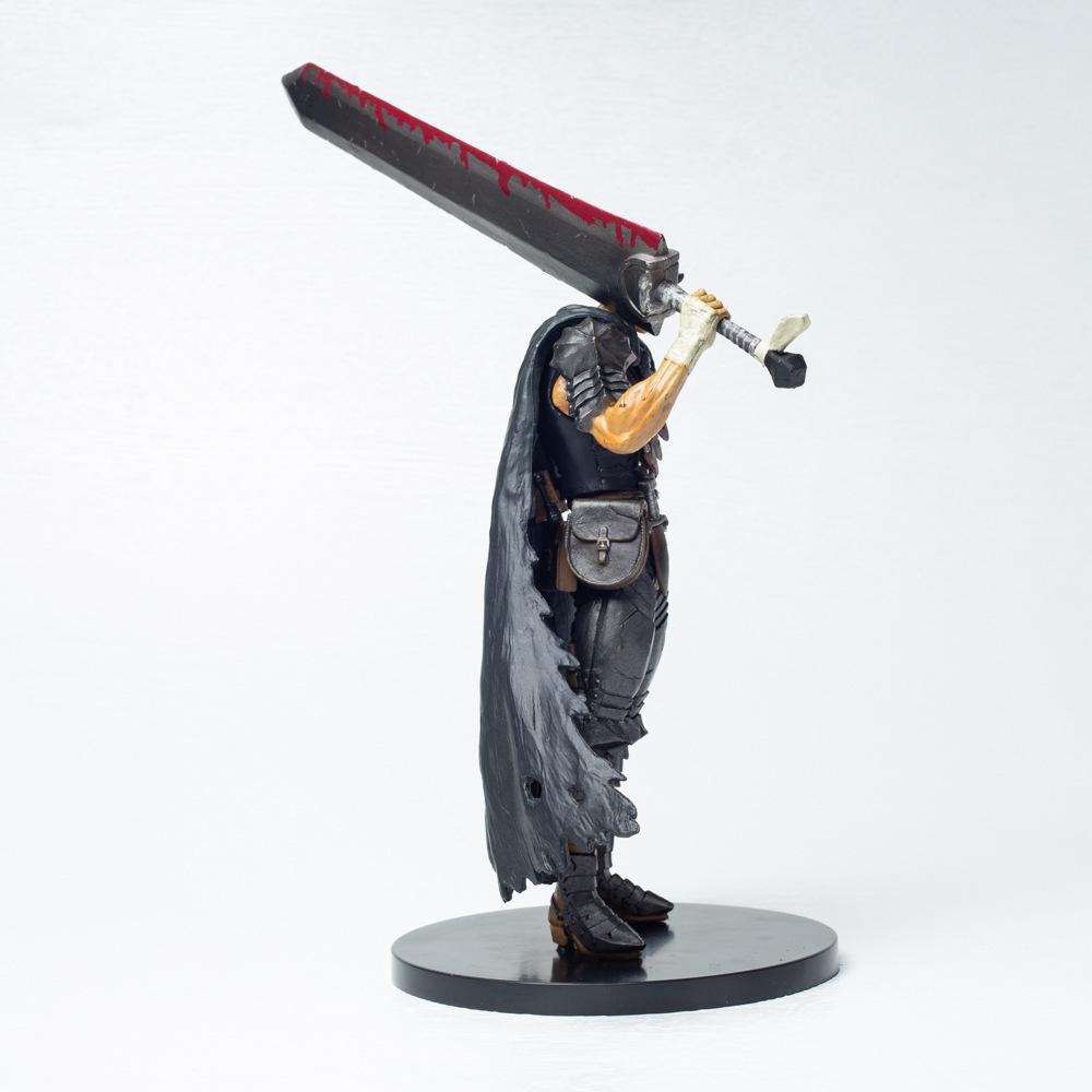 Berserk Guts Black Swordsman SH PVC Action Figure Anime Guts Figure Model Toys Collection Kids Doll Gift