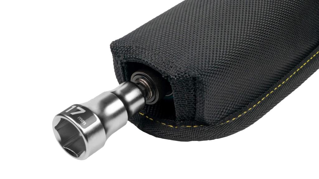 TSUNODA LOCX Detachable Electric Screwdriver Holder with Detachable Buckle, Ultra-Hard Steel, for Electrical Work and Other Use, Tool Holder LX-ESD1B