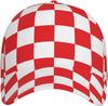 Valentine's Day Red White Heart Pattern Womens Baseball Caps Cute Trucker Hat Baseball Hats for Men Womens Hats