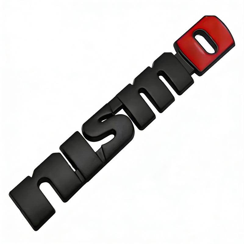 1pcs ABS Car Body Emblem Trunk Badge Sticker Decoration For Nismo Nissans Tiida Teana Skyline Juke X-trail Almera Qashqai Goods