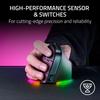 Razer Pro Click V2 Vertikales Drahtloses Ergonomisches Design KI-Prompt Windows Mac Kompatibel Konnektivität über oder USB C Kabelgebundener Modus Chroma RGB Maus 6-Tasten