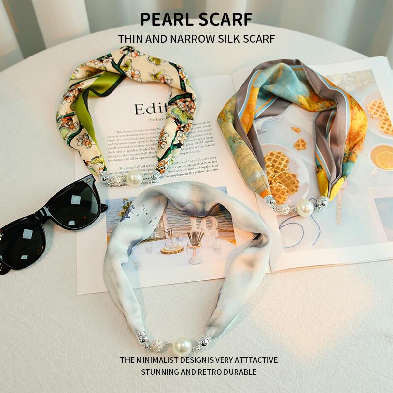 Women's Magnetic Closure Neck Scarf