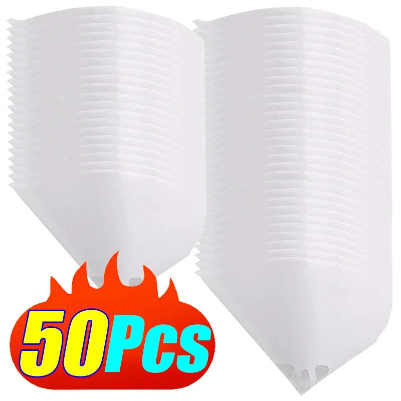 100Pcs Paint Mesh Paper Filter Purifying Straining Filter Funnel Disposable Auto Spray Paint Tool Conical Nylon Micron Funnel