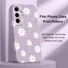 Tender Daisy Phone Case For Samsung Galaxy S25 S24 S23 S22 S21 S20 Plus Ultra FE 5G Film Hard Cover