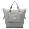 Foldable Large-Capacity Travel Bag with Dry/Wet Compartment for Gym, Swimming, Yoga, Student Trips, and Business Travel