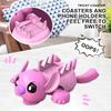 Lilo Stitch Silicone Coaster With Phone Stand For Home Office Gift Use