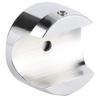 Motorcycle Thermometer, 1in 7/8in Handlebar Mount Thermometer ‑20℃ ‑ 50℃ Measuring Dial Weatherproof for Motorcycle(White)