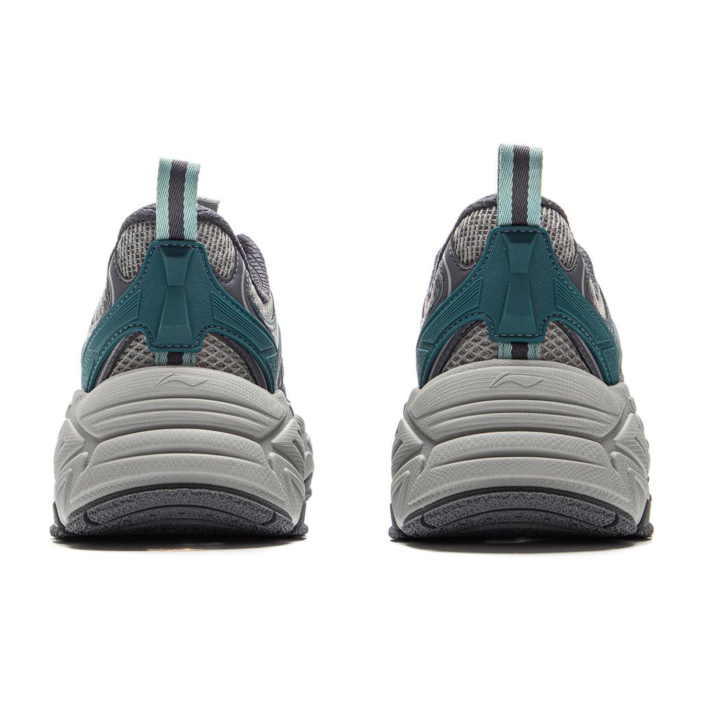 New LiNing Red Sugar 2 Anti-Slip And Wear-Resistant Breathable Low-Top Casual Shoes Men's Blue Gray AGCV123-3