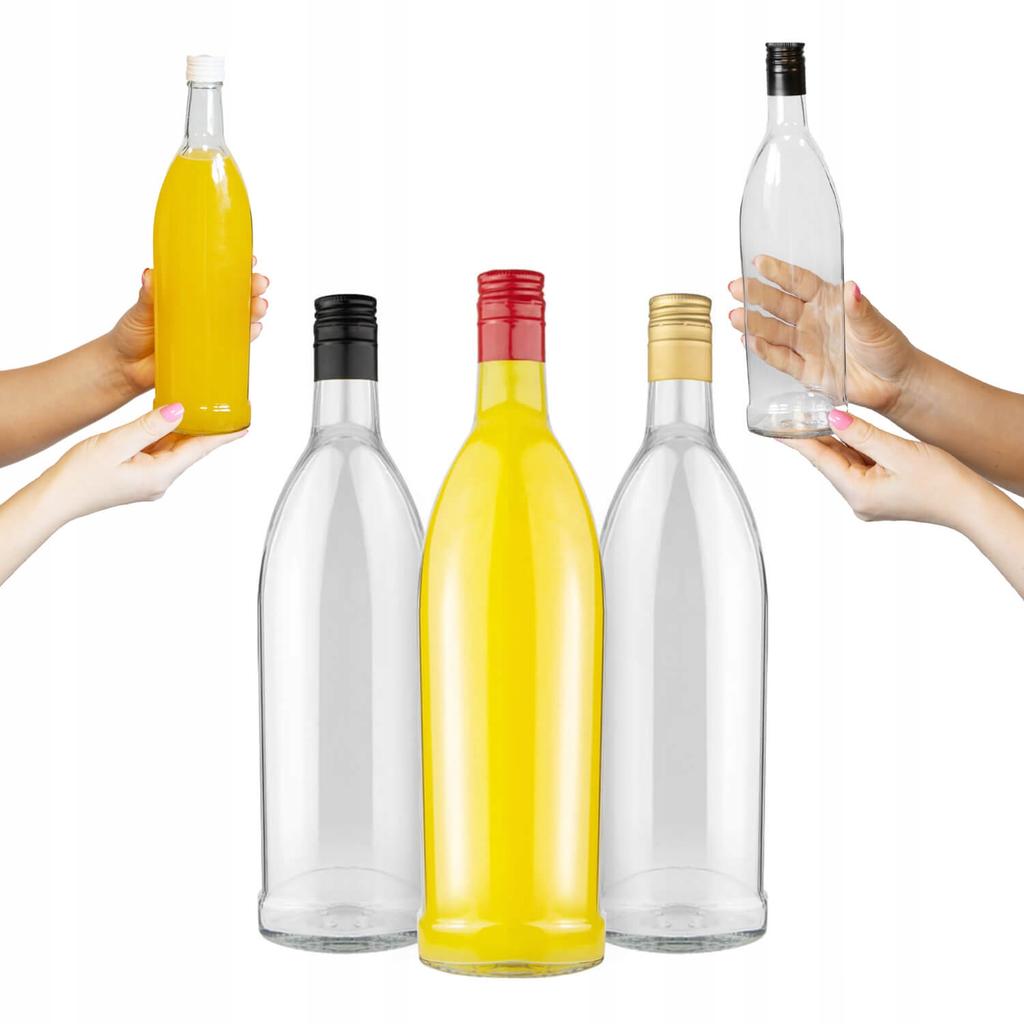 10X Szklane Butelki Iskra 500Ml Na Alkohol Sok Wino Nalewki - Domowe Wyroby