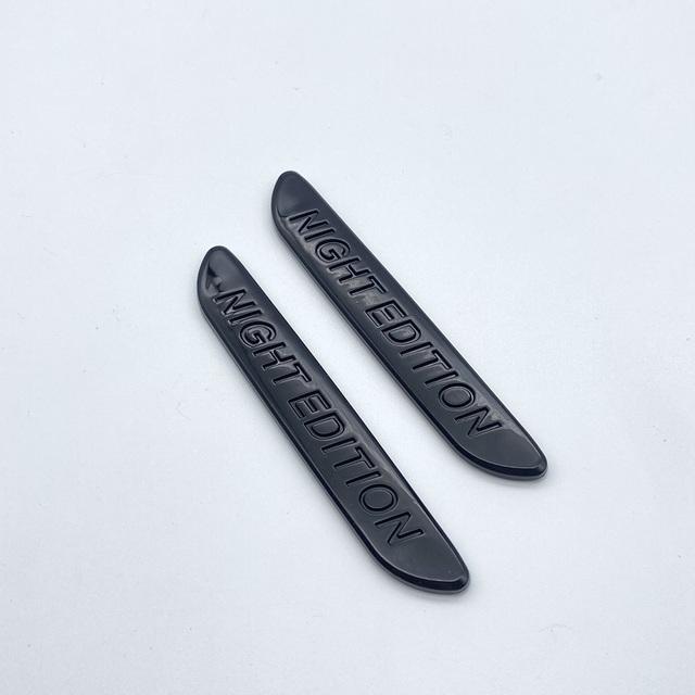 3D-Buchstaben V250d V300d NIGHT EDITION ABS-Emblem für Mercedes Benz V-Klasse W447 Autokotflügelabzeichen Kofferraum Typenschild Logo-Aufkleber